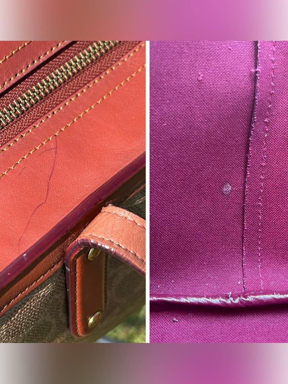 Coach signature top zip tote bag - Picture 11 of 16